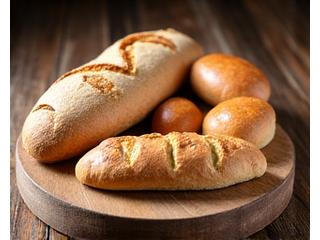 Variety of fresh artisan breads and pastries