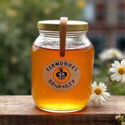 Jar of Bermondsey Bees Honey